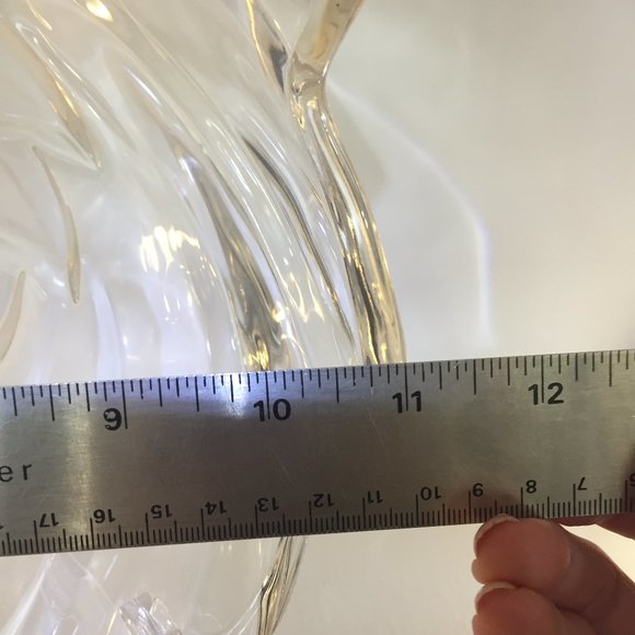 MIKASA Ambrose Bowl 12.75" NIB Leaf Design Party - Picture 7 of 13